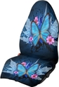 Blue Butterfly Floral