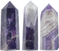 Set of 3 Chevron Amethyst