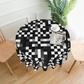 Black White Formula Checkered Pattern