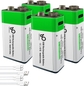 4*9V Rechargeable Batteries