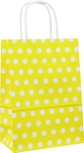 Gift Bags Dot Yellow