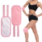 2 Pack -Castor Oil Pack Wrap for Knee-Pink