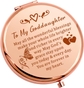 Rose Gold Compact Mirror