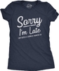 Heather Navy - Sorry Late