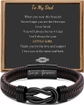 To My Dad-When you wear this bracelet