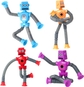 4 Pcs Suction Cup Robot