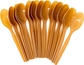 Brown Plastic Spoons (48 Pieces)