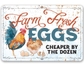 Farm Fresh Eggs (Blue)