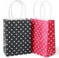 Gift Bags Mini Dot Red and Black