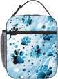 Dog Paw Blue