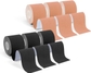 Black/Beige-6rolls