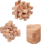 Wooden Puzzle Heart Cube