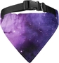 purple bling starry sky