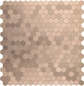 Light Copper Hexagon