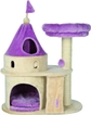 Kitty Castle, beige/lilac