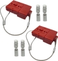 2-Pc Red (6-8 AWG)