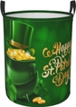 Saint Patricks Day Shamrock Golden Coins