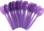 Purple Plastic Spoons (24 Pack)