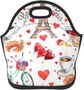 Love Paris Tower Coffee Wine Perfume Bicycle Heart