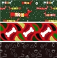 Christmas Dog Prints and Bone Tags