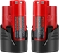 For Milwaukee M12 12V 3.5Ah