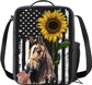 American Flag Horse Sunflower