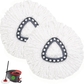 White-2 Pack Mop Head