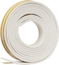 Ribbed, 3/8" W, 1/8" T, 17 ft L, White