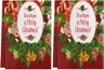 Christmas Happy Holidays New Year Winter Pattern Absorbent