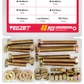 M10--12Sets Bolts and Nuts Kit