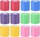 Yellow, Rose red, Light pink, Green, Blue, Purple