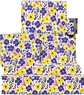 PURPLE AND YELLOW FLORAL