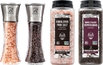 Himalayan Pink Salt 47oz + Black Peppercorns 21.5oz