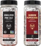 Himalayan Pink Salt 18oz + Black Peppercorns 8oz