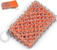 316L Chain Mail Wrap+ Orange Silione pad