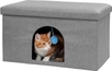 Pet House - Ottoman (Solid Stormy Gray)