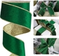 Green with Gold Backing