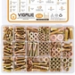 636pcs Bolts 1/4-20,1/4-20, 5/16-18, 3/8-16, 1/2-13