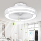 19'' White Ceiling Fan