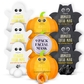 Ghost, Bat, Pumpkin