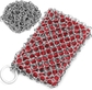 316L Chain Mail Wrap+Red Silione pad