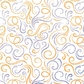 Holographic Golden Silver Swirls