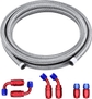 6AN 10Ft Hose+6Pcs Fitting