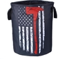 American Flag Red Line Ax