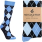 Blue and Black Argyle / 1 Pack