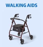 Medline Rollator Walker with Seat, Steel Rolling Walker with 6-inch Wheels Supports up to 350 lbs...