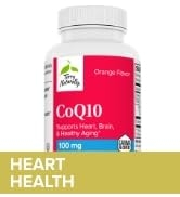 Terry Naturally CoQ10 Chewables, 100 mg - 30 Easy Chew Tablets - 8X Higher Absorbing CoQ10 - Powe...