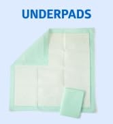 Medline Incontinence Bed Pads 36 x 36 in (50 Count), Large Disposable Underpads with Heavy Absorb...