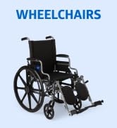 Medline Lightweight & User-Friendly Wheelchair With Flip-Back, Desk-Length Arms & Elevating Leg R...