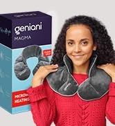 GENIANI Microwavable Heating Pad for Neck and Shoulders with Herbal Aromatherapy